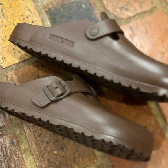 Birkenstock Boston Essentials EVA Brown Clog - Picture 4 of 9